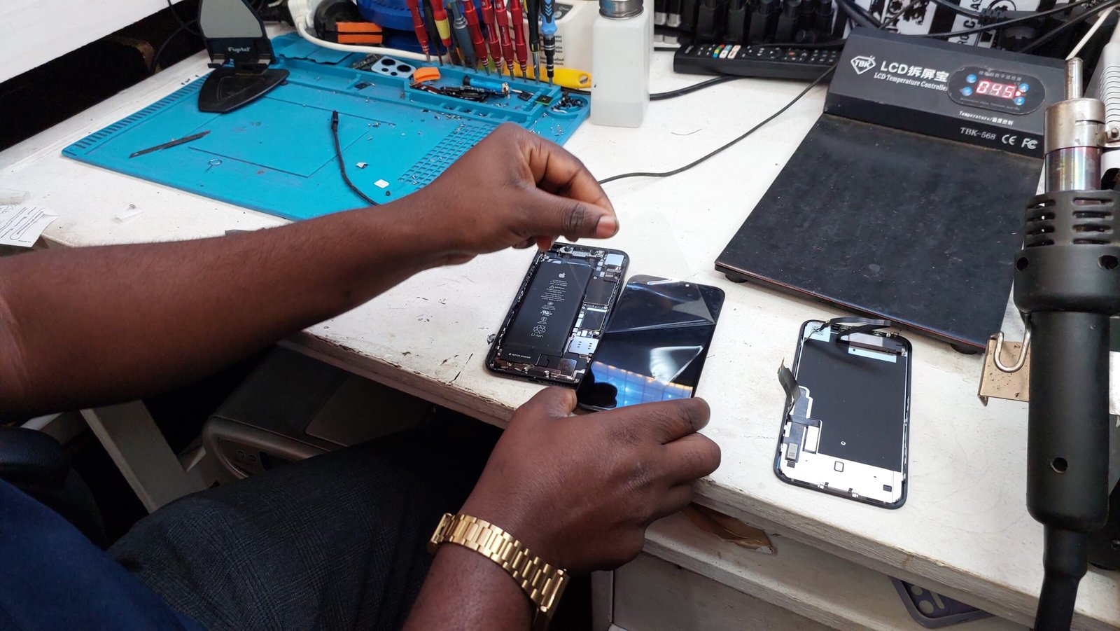 cambio de pantalla iphone